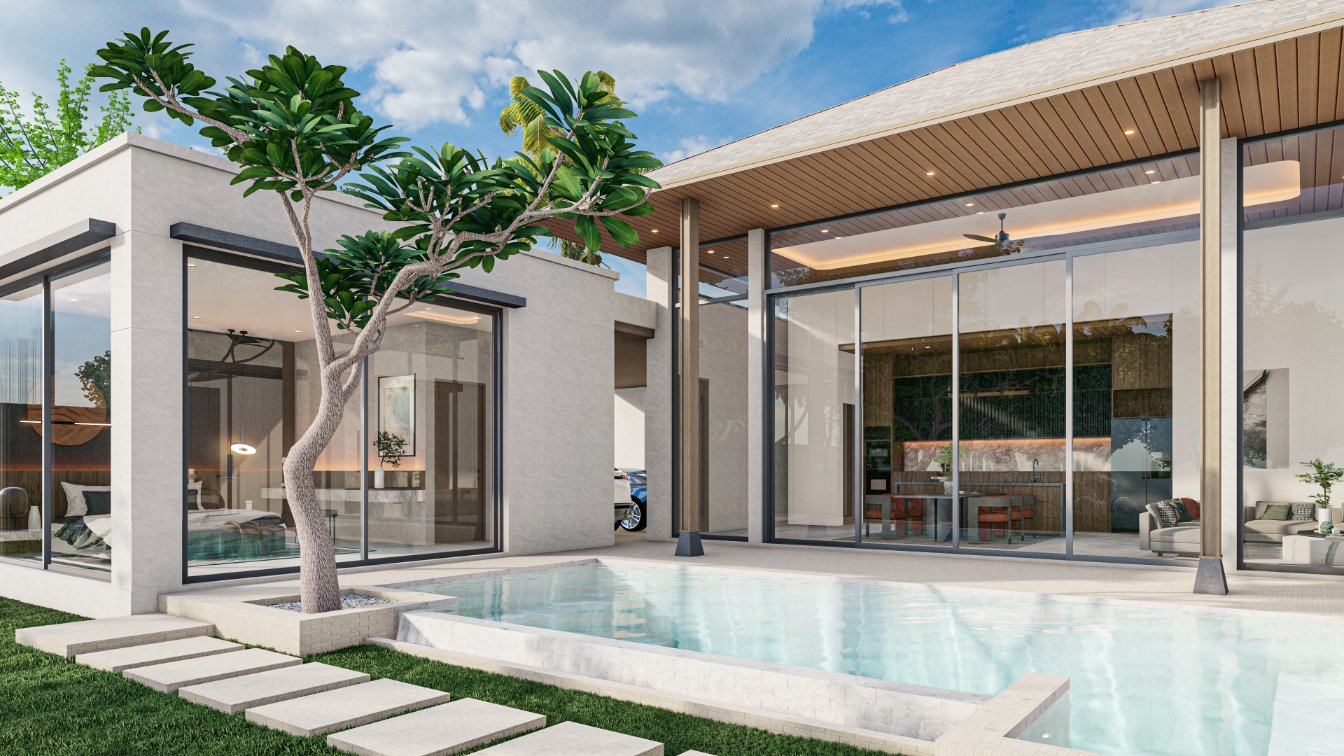 Private pool villa in Phuket