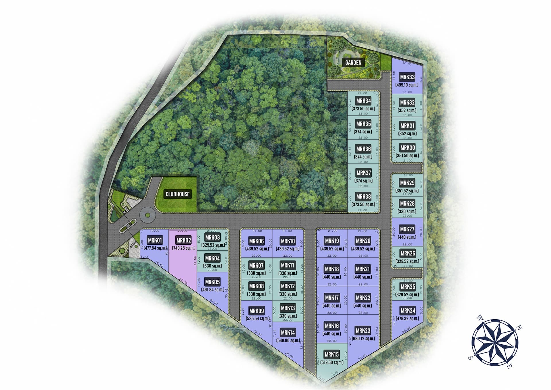 Mouana Residence Ko Kaeo master plan