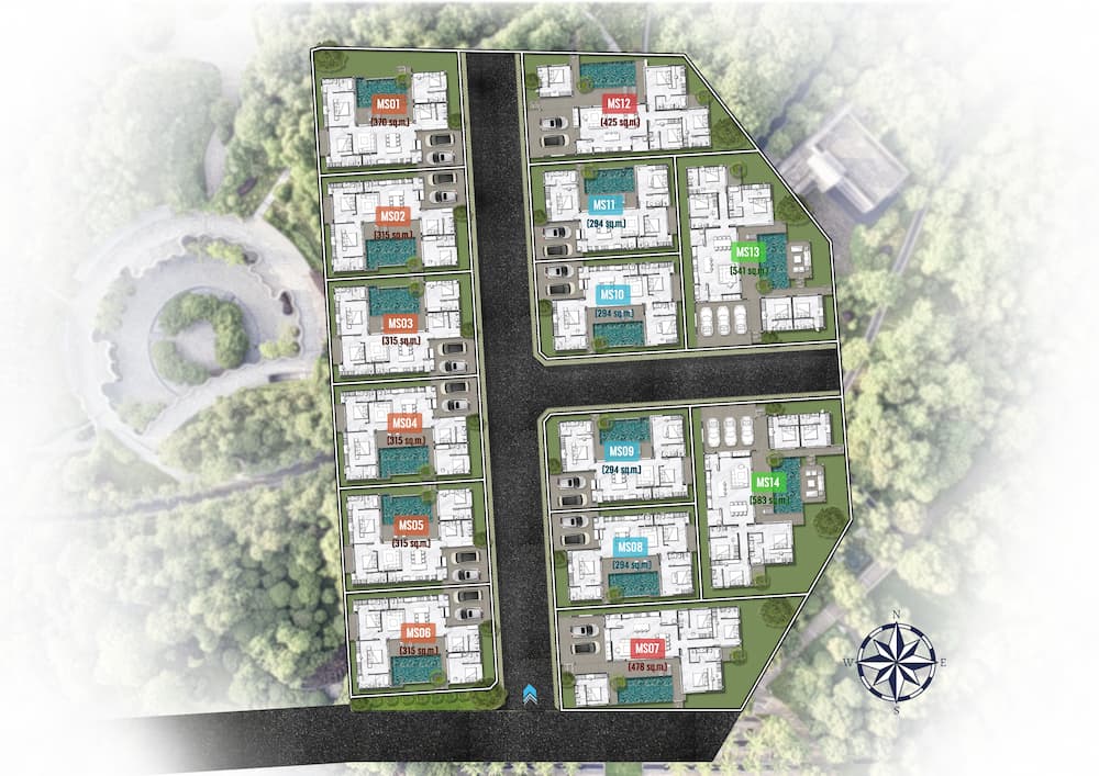 Mouana Residence Song Khun master plan
